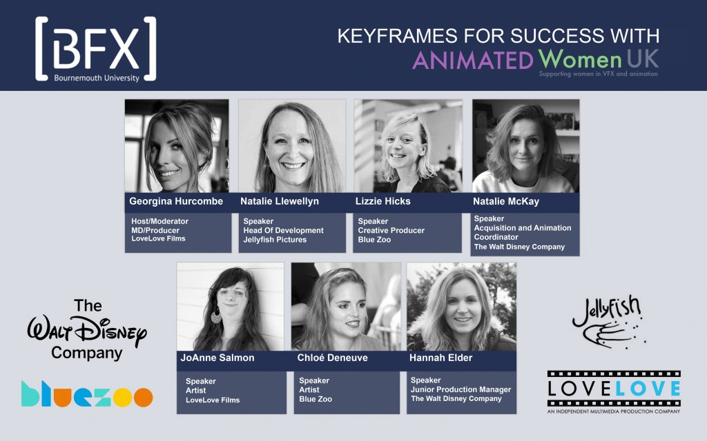 Animated women UK Panel Georgina Hurcombe BFX_Keyframe_for Success_Georgina_hurcombe