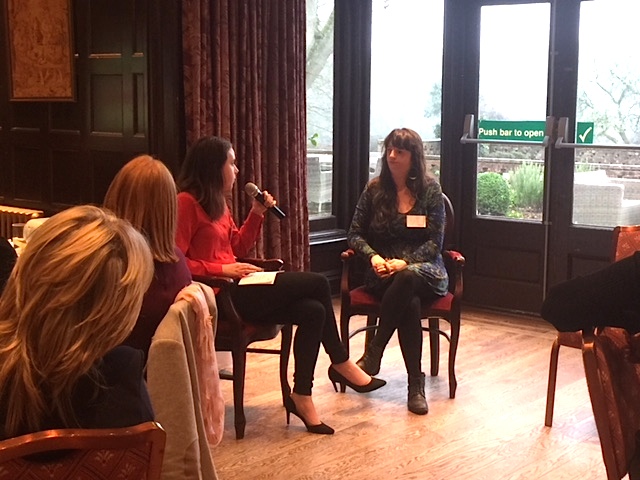 LoveLove production coordinator Shannon interviewing JoAnne